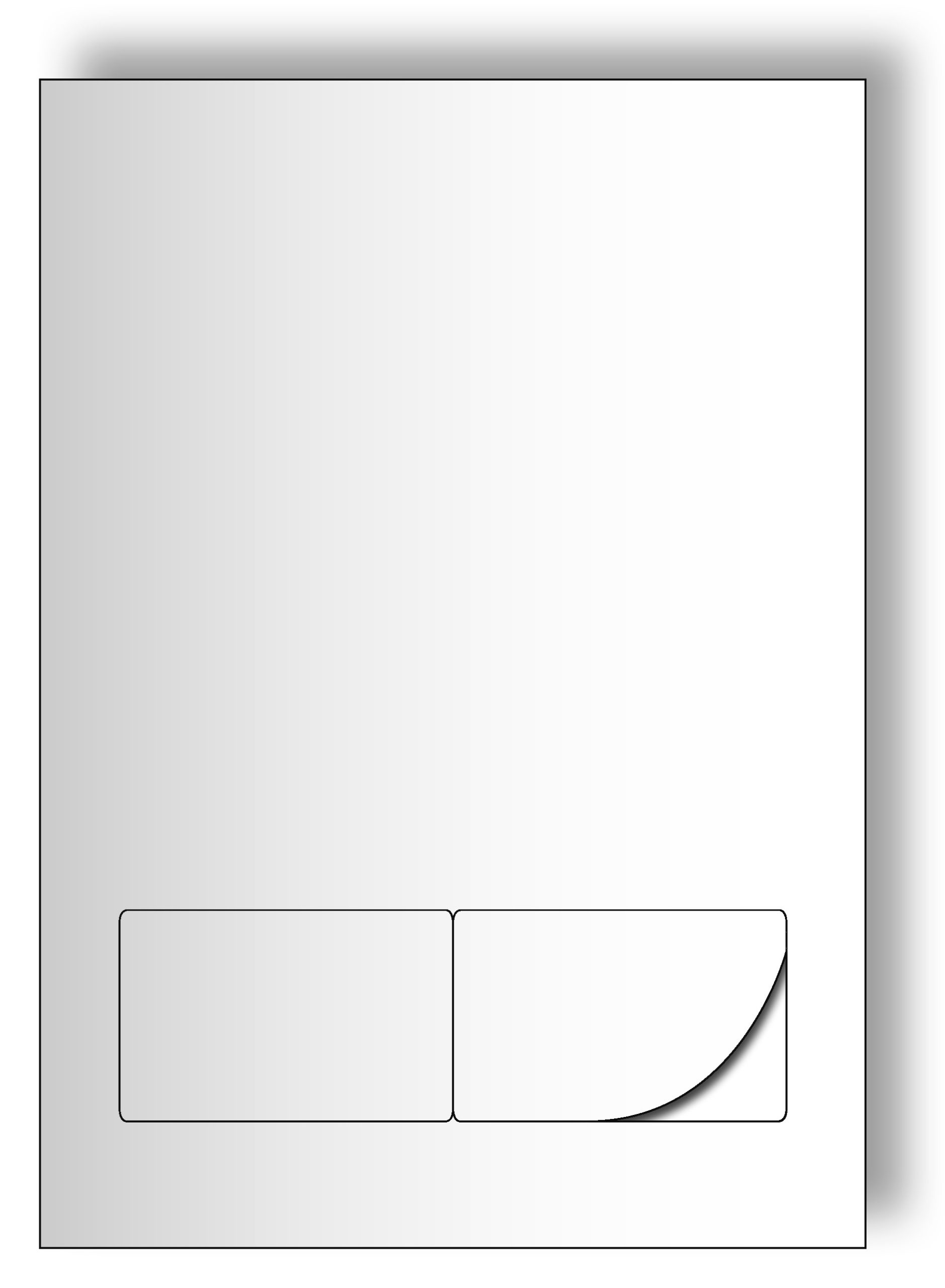 Butterflykarte neutral